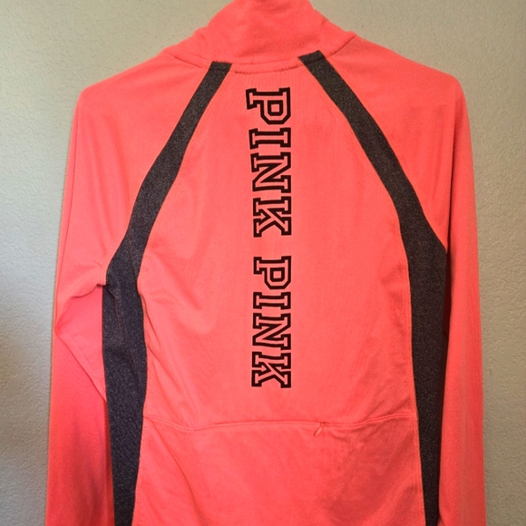 PINK ATHLETIC SWEATER JACKET - Picture 4 of 6